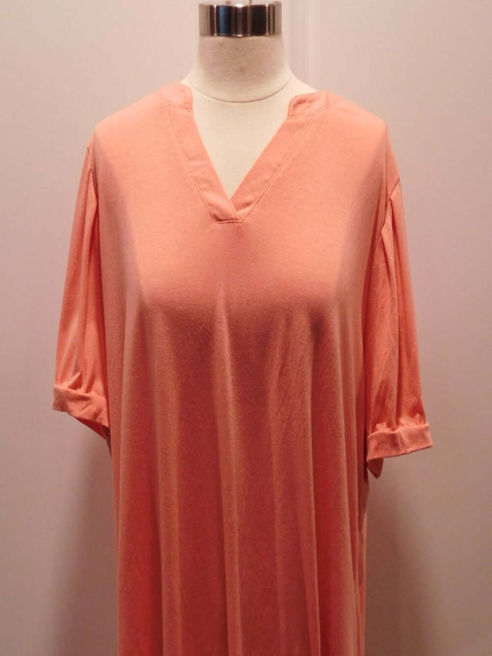 QfeeAn Pink Cold Shoulder Midi Dress – Size XXL